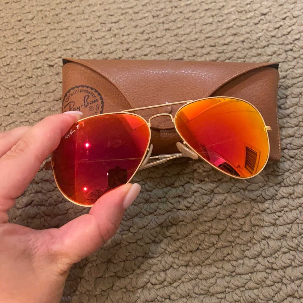 Ray ban aviators polarized